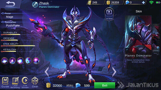 Hero Mobile Legends Skill Paling Banyak Zhask D26d7