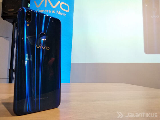 Vivo V9 Cool Blue Limited Edition Back F186b