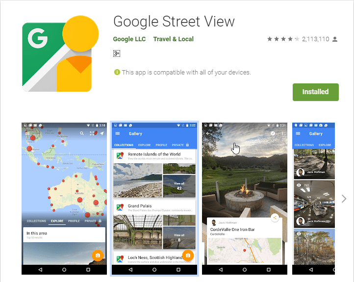 Google Street View Apps On Google Play 96409