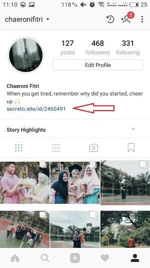 Cara Pasang Secreto Instagram Whatsapp 8 Eefbd