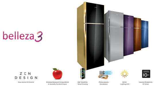 Kulkas Polytron Belezza 3 1 Edb91