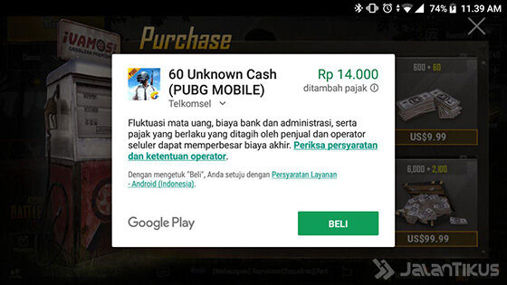 Unknown Cash Pubg Mobile 2f49f