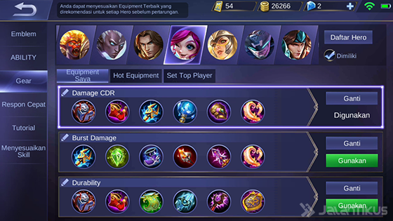Build Item Mobile Legends A67ab