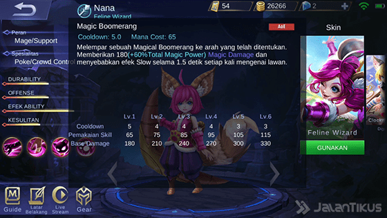 Skill 1 Nana Mobile Legends 5aa92