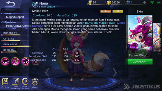 Skill 3 Nana Mobile Legends Ba3e6