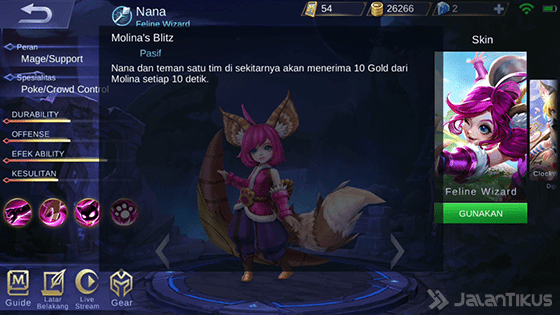 Skill Pasif Nana Mobile Legends A90e0