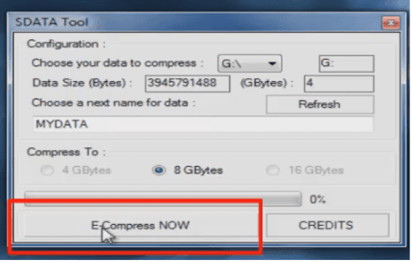 Sdata Tool 4gb To 16gb