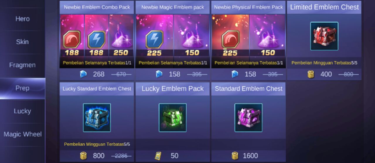 4 Tips Meningkatkan Battle Emblem Dengan Cepat Di Mobile Legends
