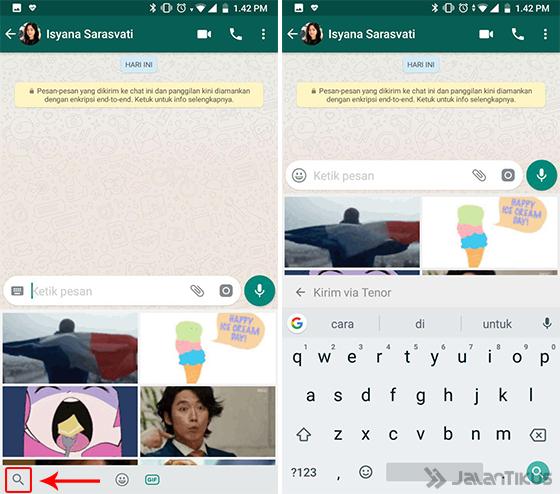 Cara Membuat Emoji Bergerak Di Whatsapp Android Jalantikus