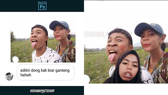 Editan Instagram Drama Photoshop 14 1888d