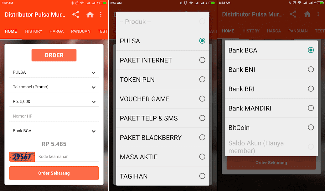 Agen Pulsa Termurah 3 21e14