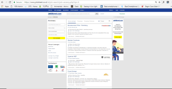 Website Lowongan Kerja Paling Terpercaya 7 B558d