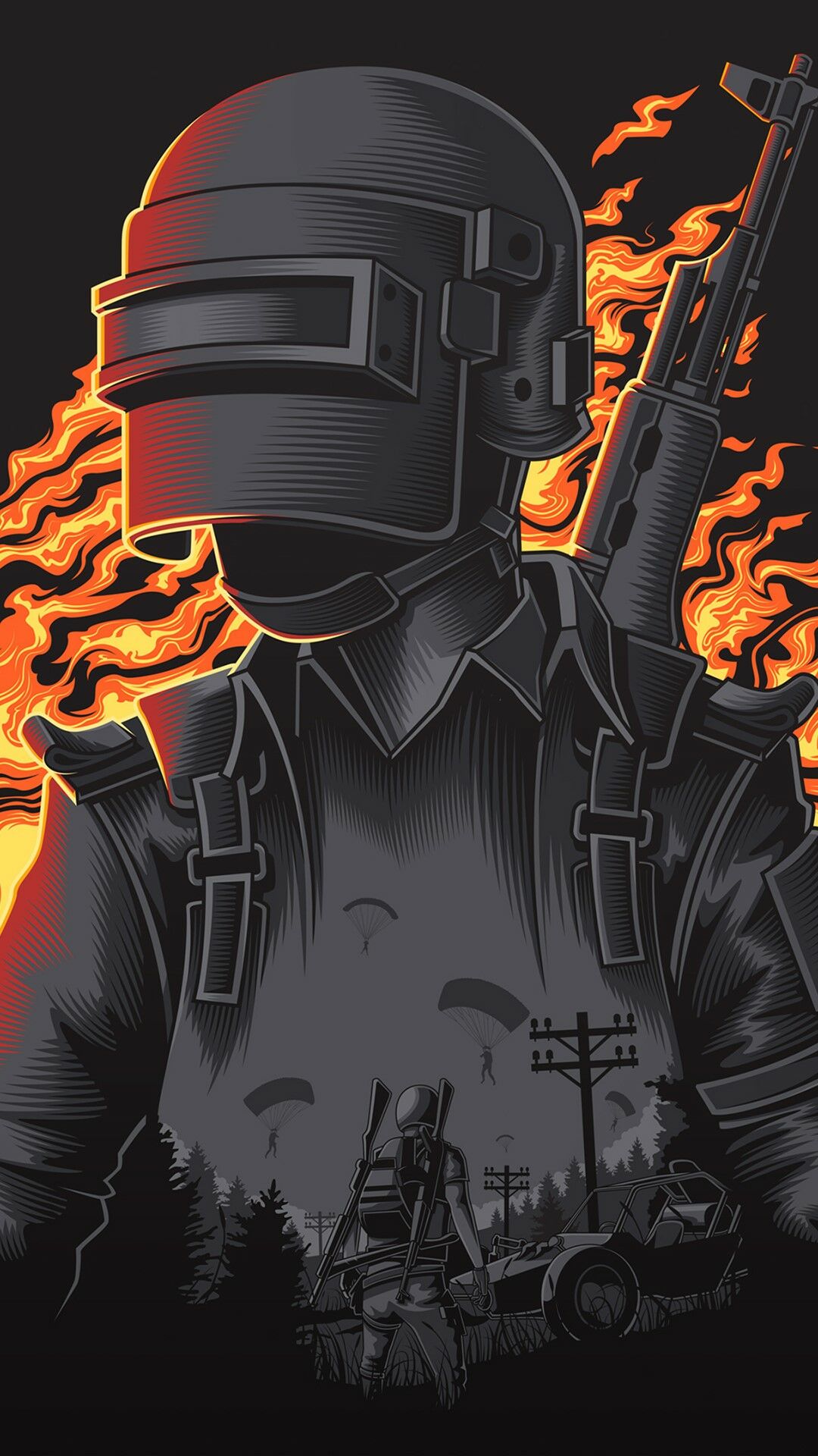 100 Wallpaper Pubg Hd Keren Terbaru Terlengkap 2019 Jalantikus Com - wallpaper hd pubg mobile fire illustration