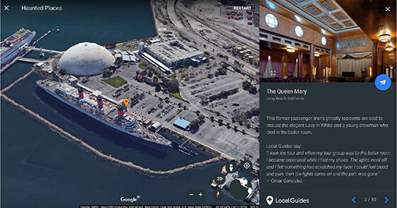 The Queen Mary Tempat Berhantu Google Earth 769ab