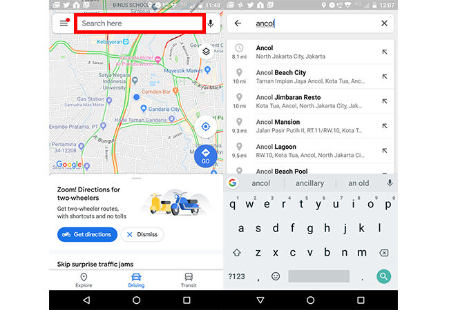 Cara Pesan Ojol Menggunakan Google Maps 1 D8578