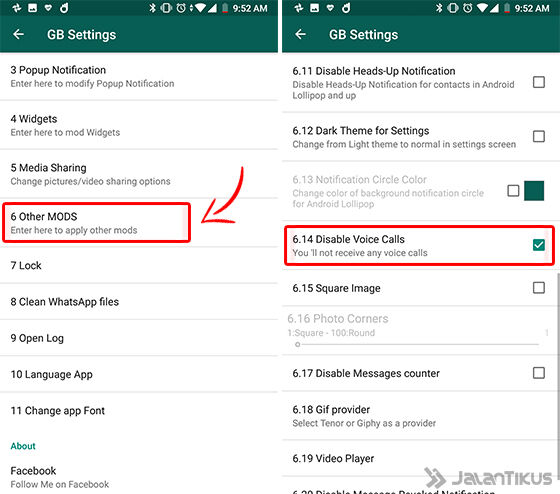 Cara Blokir Panggilan Masuk Whatsapp Full 02 E5175