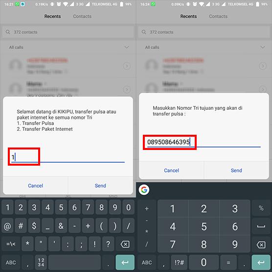 Cara Lengkap Untuk Transfer Pulsa Semua Operator 2018 Jalantikus