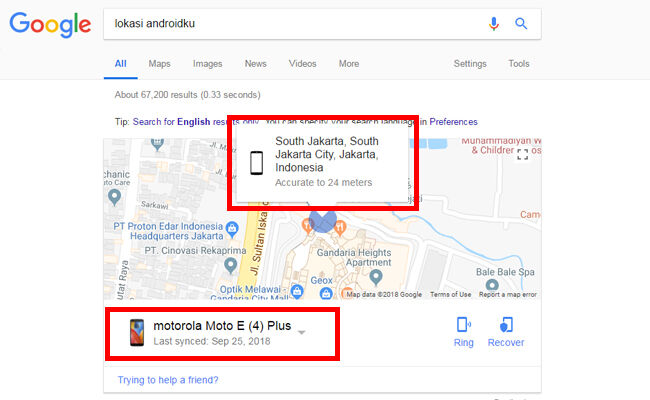 Lokasi Android 1 4 1a4bd