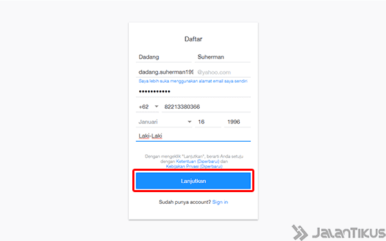 Cara Membuat Email Yahoo Pc 02 6260f