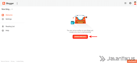 Cara Membuat Blog Dashboard F4b53