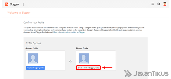 Cara Membuat Blog Profile 4b356