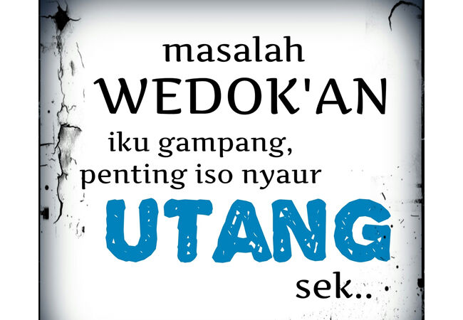 Kata Kata Lucu Bergambar Bahasa Jawa 8 0d36c
