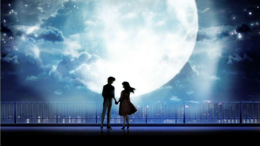 Gambar Anime Romantis Hitam Putih 3 4557e