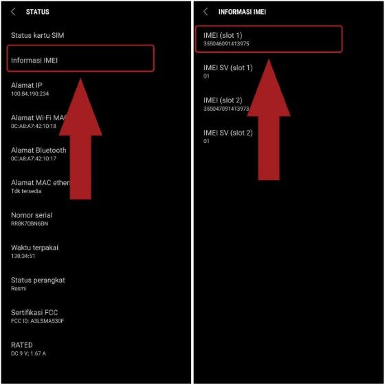 Cara Cek Hp Samsung 1 2 87548