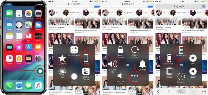 Cara Screenshot Iphone 5 Tanpa Tombol Power 3f579