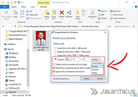 Cara Mengubah Ukuran Foto Di Hp Dan Laptop Size Bebas Jalantikus