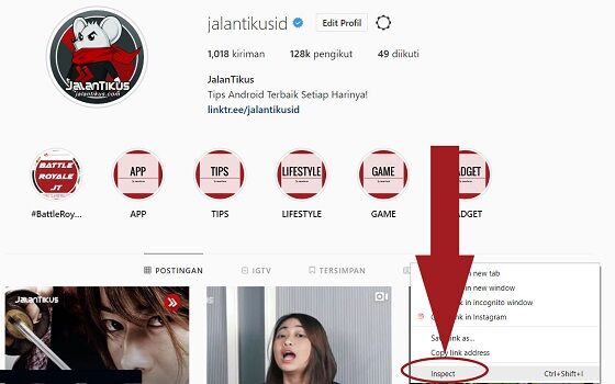 Cara Pos Instagram Pc 4a B4502