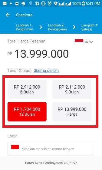 Cara Kredit Akulaku 7 1617e