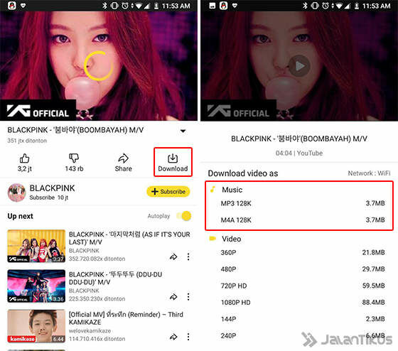 Cara Download Lagu Dari Youtube Snaptube 02 E395c