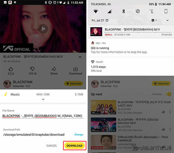 Cara Download Lagu Dari Youtube Snaptube 03 4429d