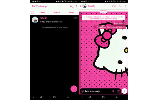 Tema Whatsapp Hello Kitty 2 91c6e