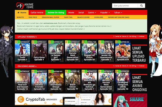 10 Situs Nonton Anime Paling Lengkap Sub Indo Jalantikus