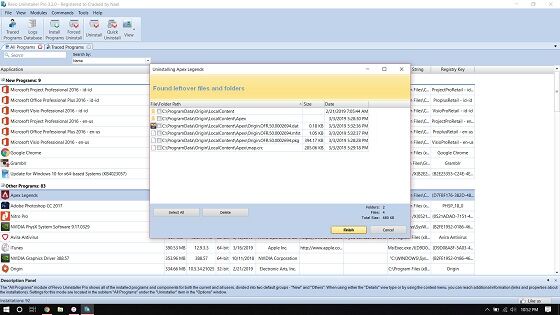 Uninstall Program 6 06c90