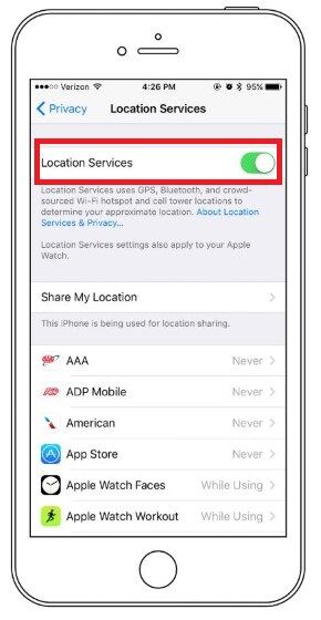 Cara Menghemat Baterai HP Android Location Efb57