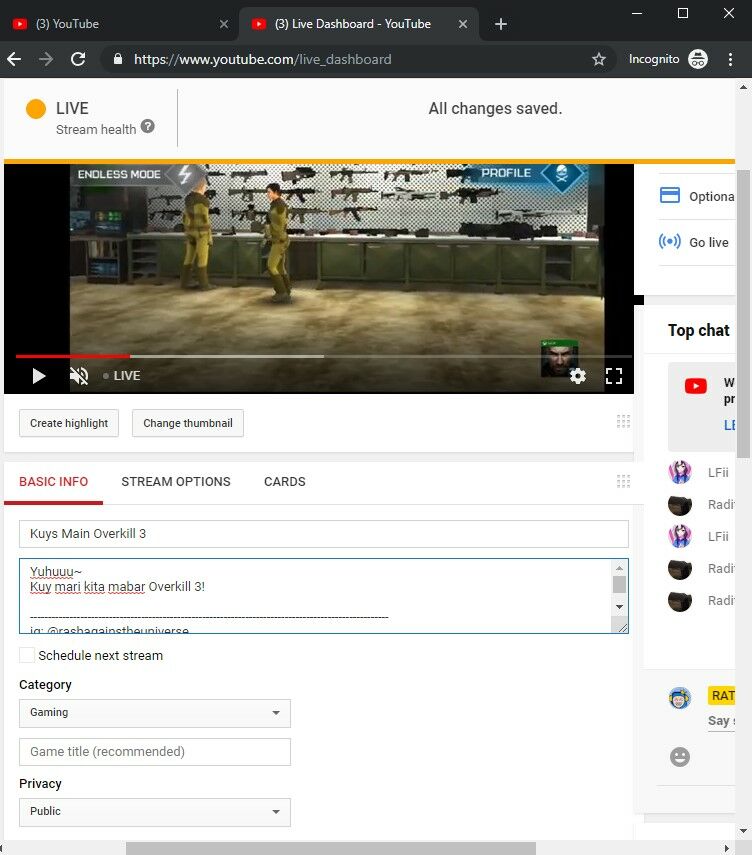Cara Live Streaming Youtube 11 802f3