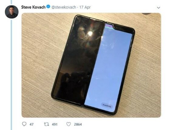 Samsung Galaxy Fold Rusak Di Tangan Reviewer 3 72c06