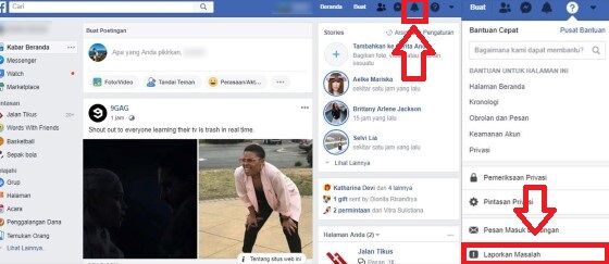 Cara Mengatasi Facebook Error Lapor 1 0d27c