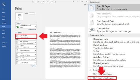 Cara Print Bolak Balik Dari Word Atau Pdf Dengan Mudah Jalantikus