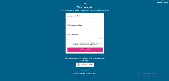 Wordpress Langkah Dua Df40e