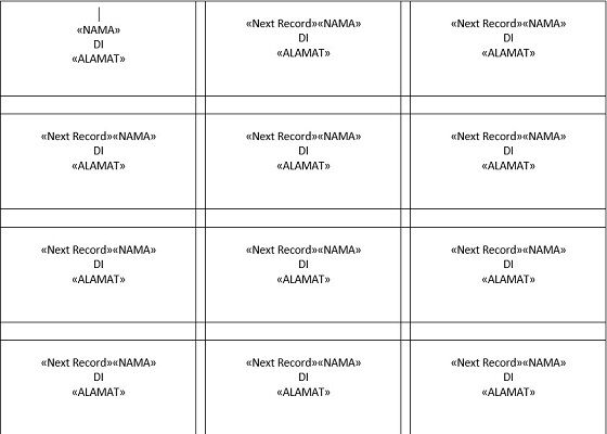 Cara Print Label Undangan 10 Daaa6