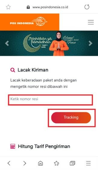 Cek Resi Di Website Pos Indonesia 07661