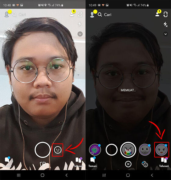 Snapchat Filter Cowok Jadi Cewek 03 C5d50