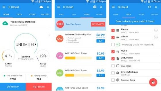 G Cloud Backup 5c67c