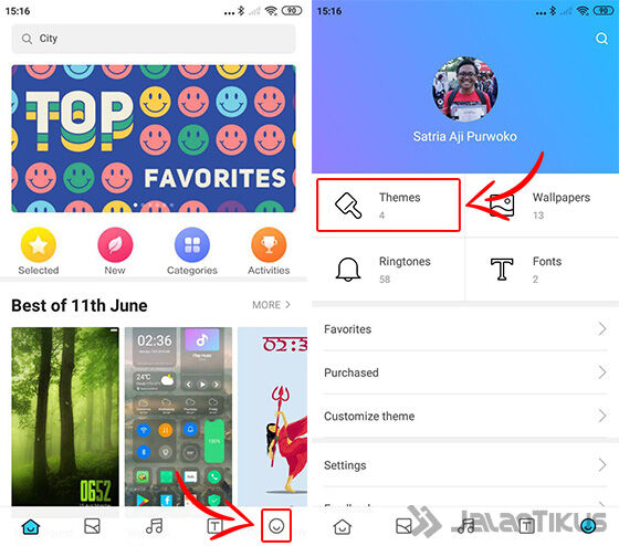 Install Tema Mobile Legends Xiaomi 06 A2995