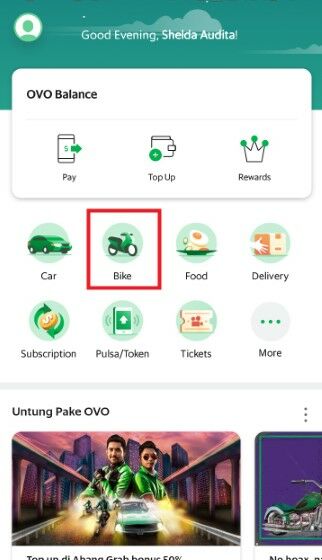 Langkah Satu Menggunakan Ovo Point Di Aplikasi Grab 0bfdc
