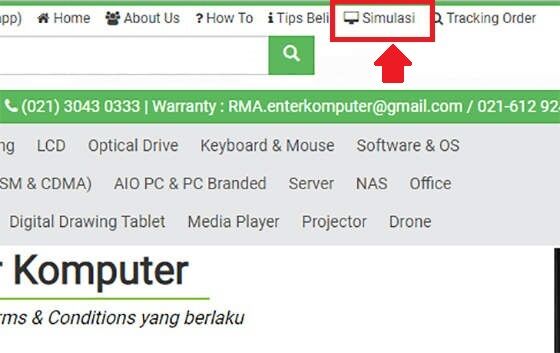 5 Website Untuk Simulasi Harga Rakit PC 2 8113e